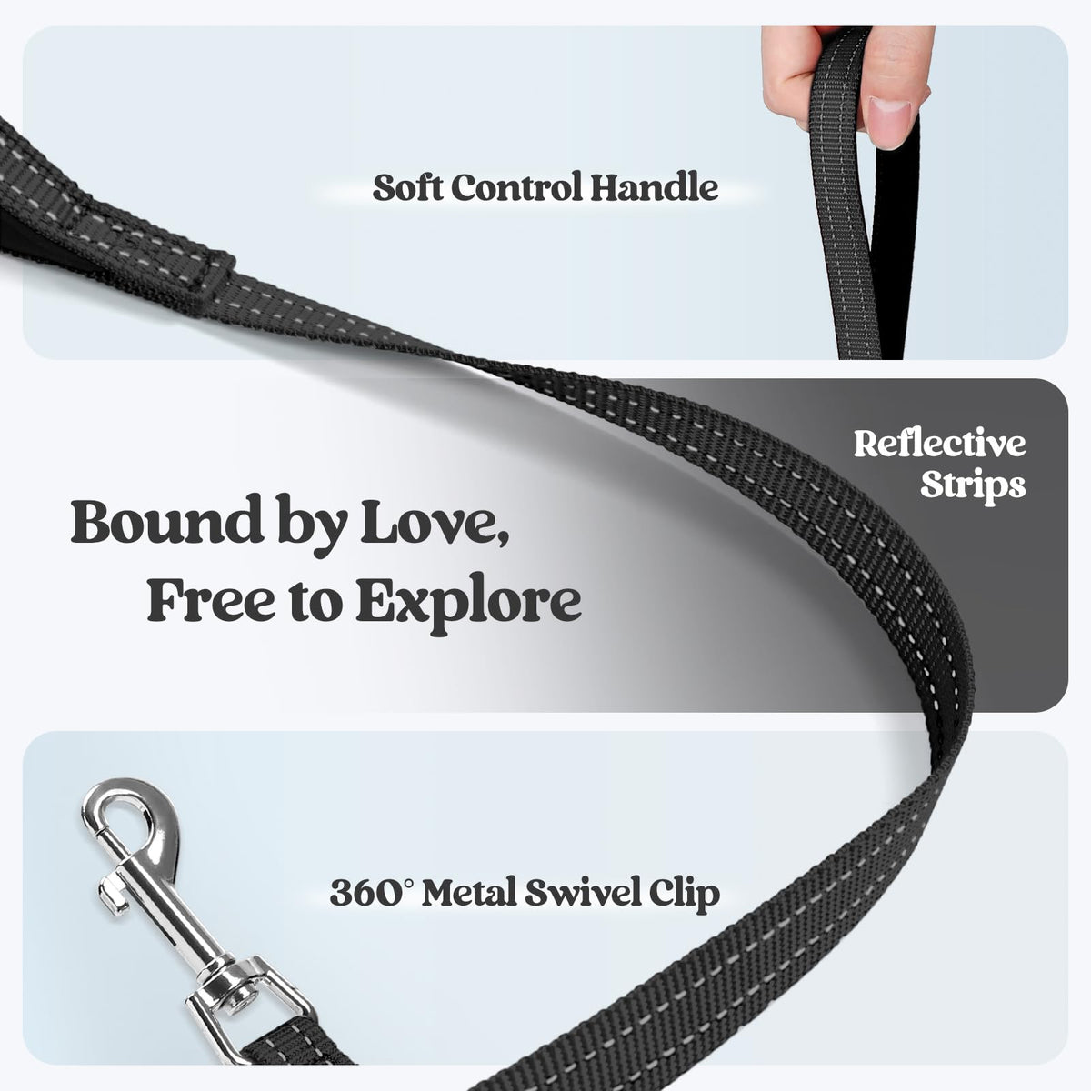 Dog Harness Small Sized and Leash Set (Midnight Daisy / Xs (chest: 13.3 - 15.5"))