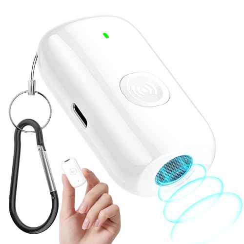 Mini ultrasonic dog bark deterrent device (off-white)