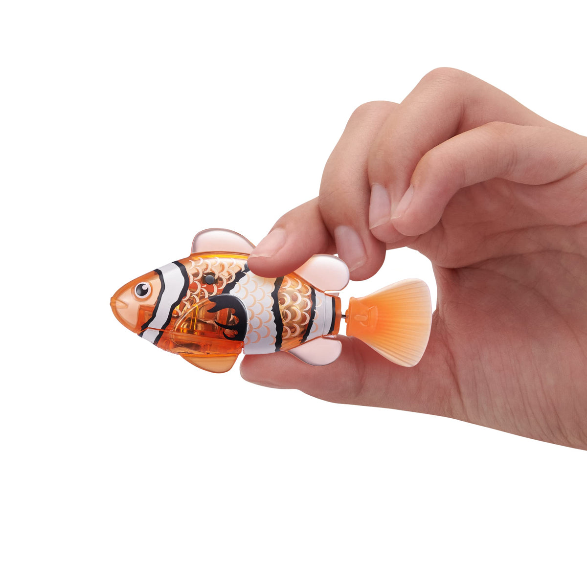 Robo Fish Robotic Swimming Fish (Teal + Orange / 2 Piece Set / Series 3)