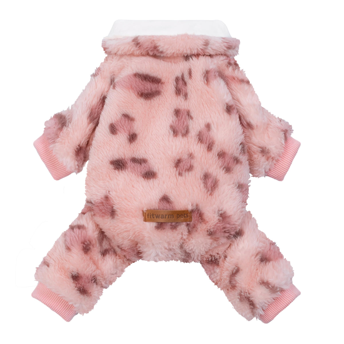 Leopard Fleece Dog Pajamas (XX-Large / Leopard)