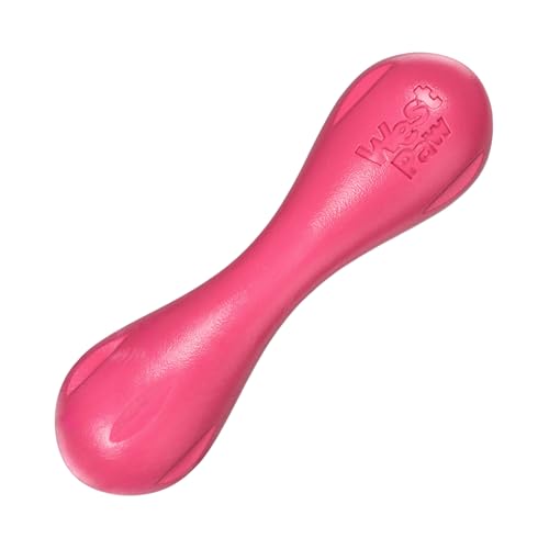 Zogoflex Hurley Dog Bone Chew Toy (Small / Geranium)