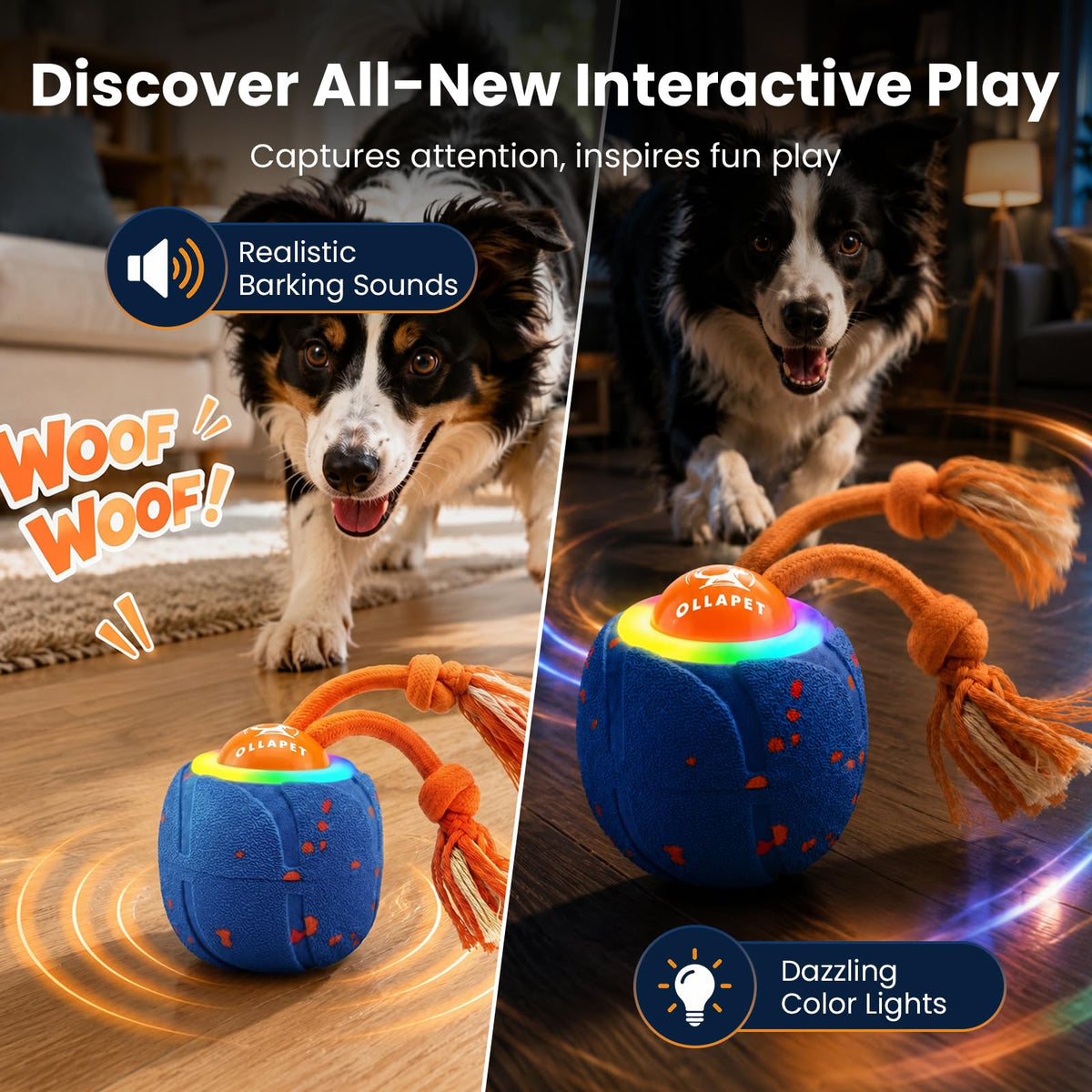 Smart Interactive Dog Toys (Blue)