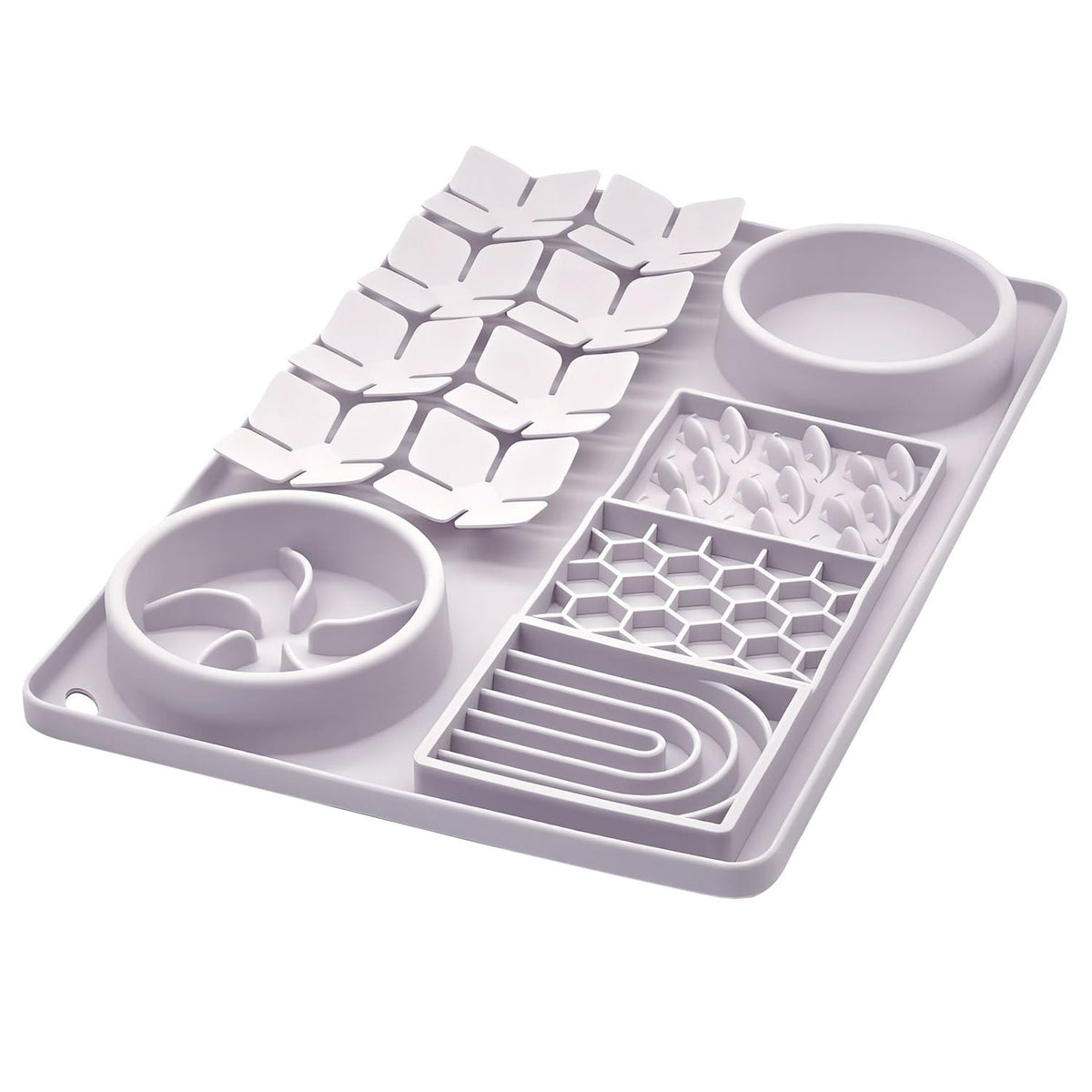 Slow Feeder Bowl (Lavender Gray)