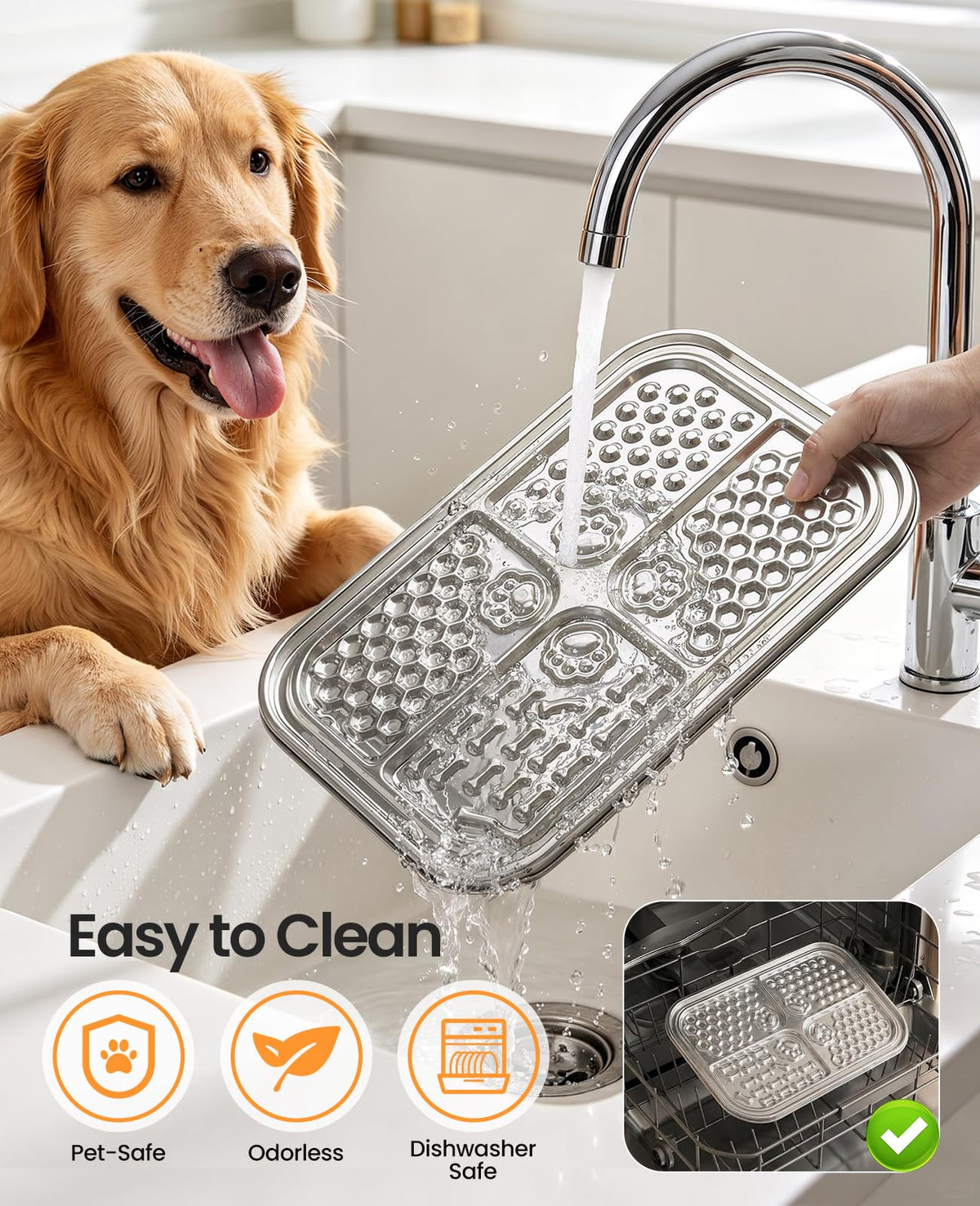 Stainless Steel Lick Mat