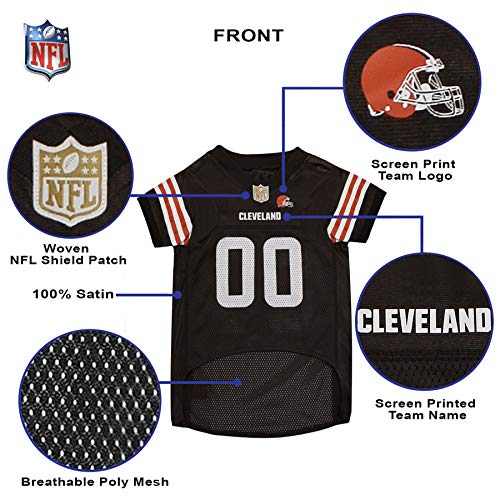 NFL Cleveland Browns Dog Jersey (Cleveland Browns / 3XL)