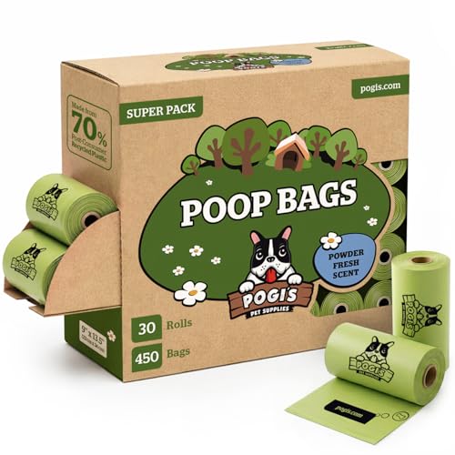 Pogi's Dog Poop Bags (1 Count (Pack of 450) / Scented)