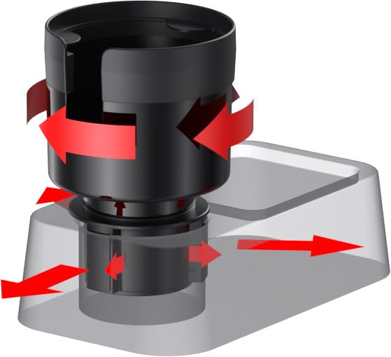 Car Cup Holder Expander with Adjustable Base (Black (Expandable Base))