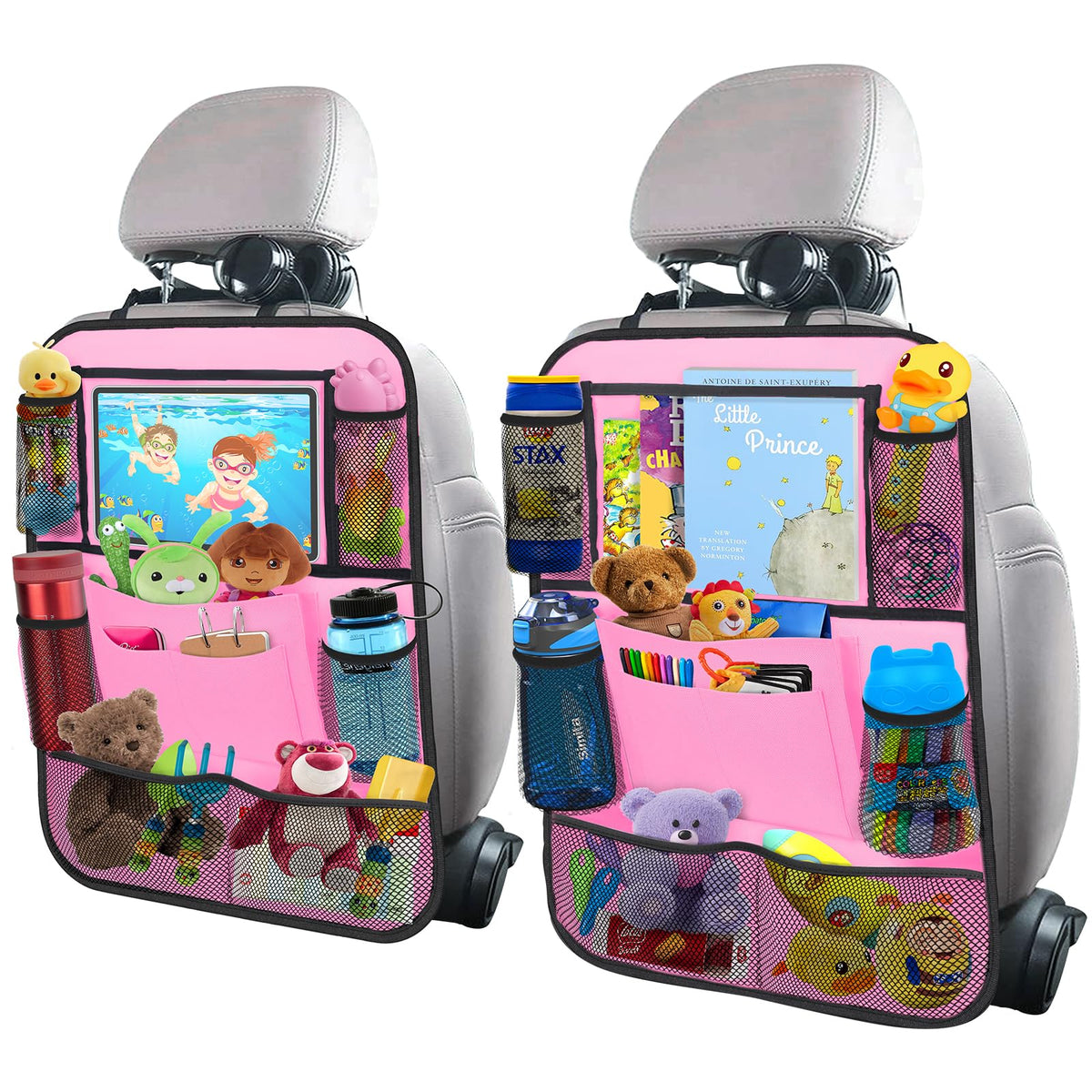 Backseat Car Organizer w (Pink)