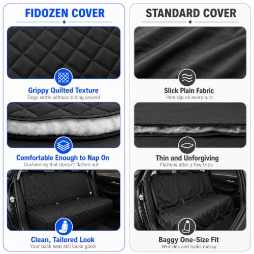 Back Seat Cover for Dogs (Full Bench / Medium (54" W))