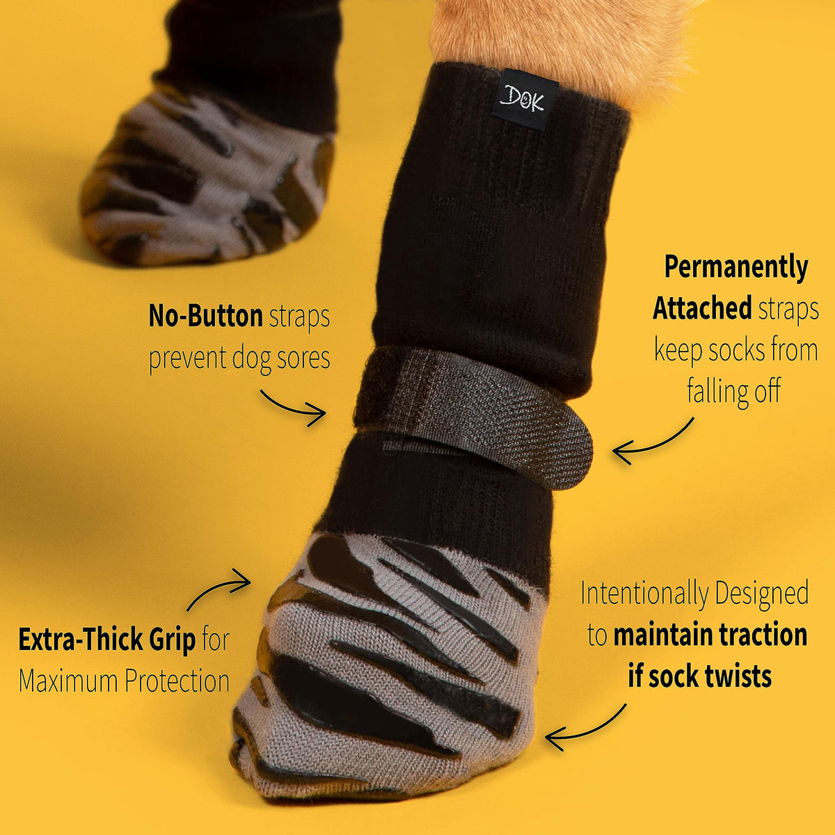 TigerToes Premium Non (Classic Grey / Extra Extra Small)