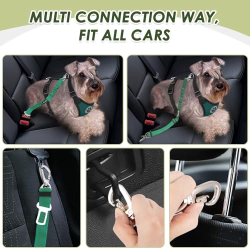 Dog Car Harness Seat Belt (Large / ·Green)