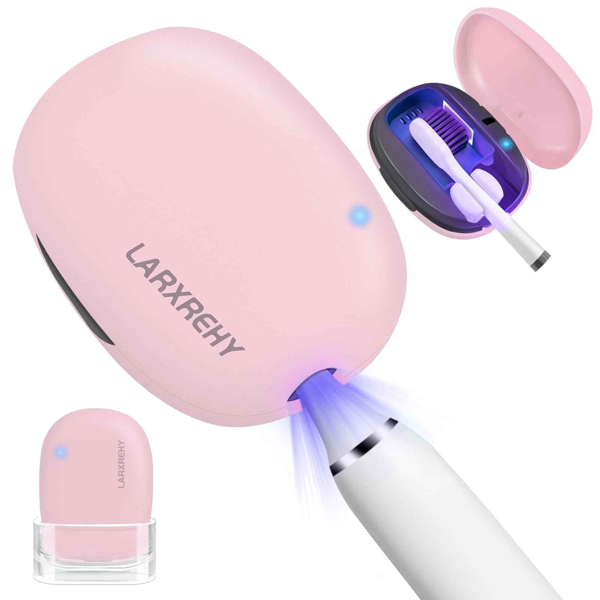 Toothbrush Cleaner Case (Pink)
