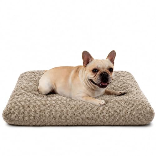 Dog Bed Medium Size (Camel / 29"L x 21"W x 3"Th)