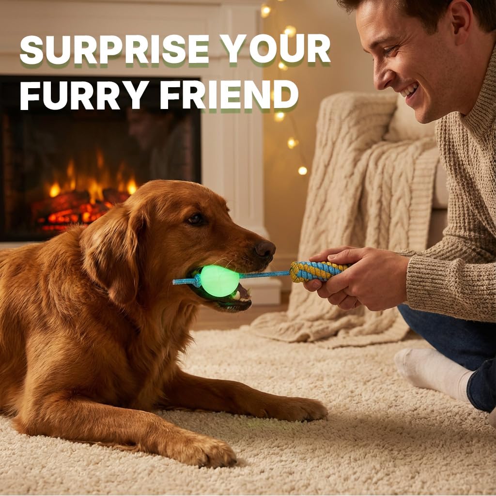 Knot Rope Dog Chew Toys (Comet Ball)