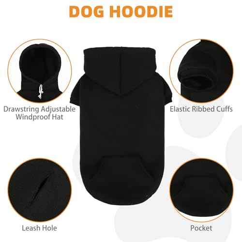 Dachshund Dog Hoodie (Dachshund Black / Small)