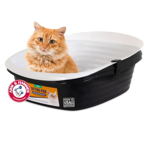 Arm and Hammer Large Sifting Cat Litter Box with Microban (Large / Sifting)