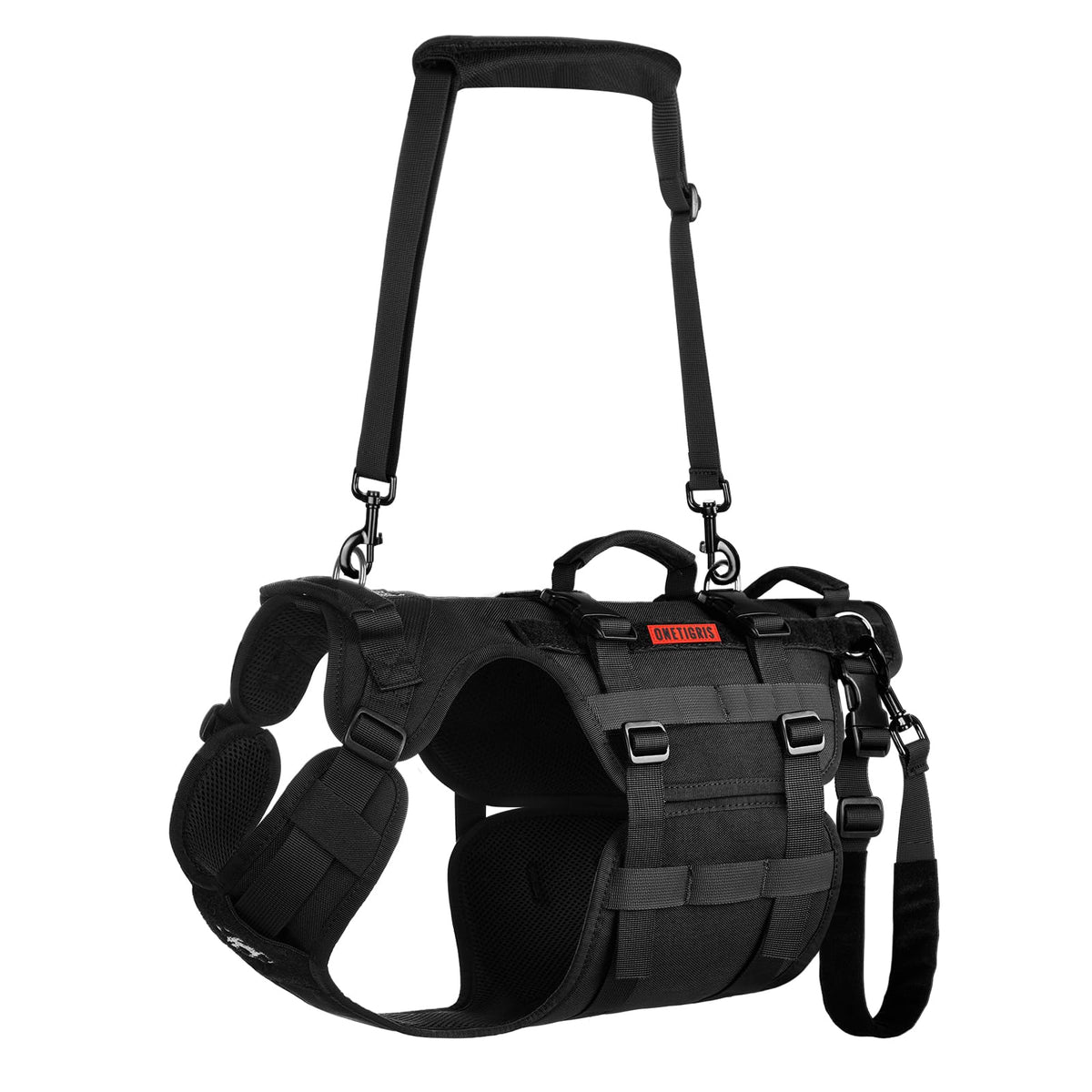Dog Lift Harness for Large Dogs (Black / XXL)