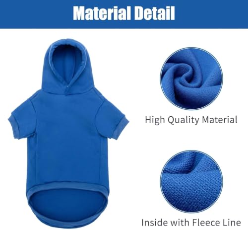 Security Dog Hoodie (#1 Royal Blue(Security) / Small (All Breed Sizes))
