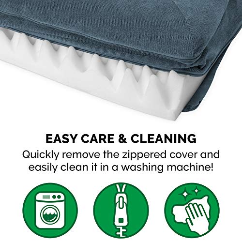 Orthopedic Dog Bed for Large Dogs w (Jumbo / Orion Blue)