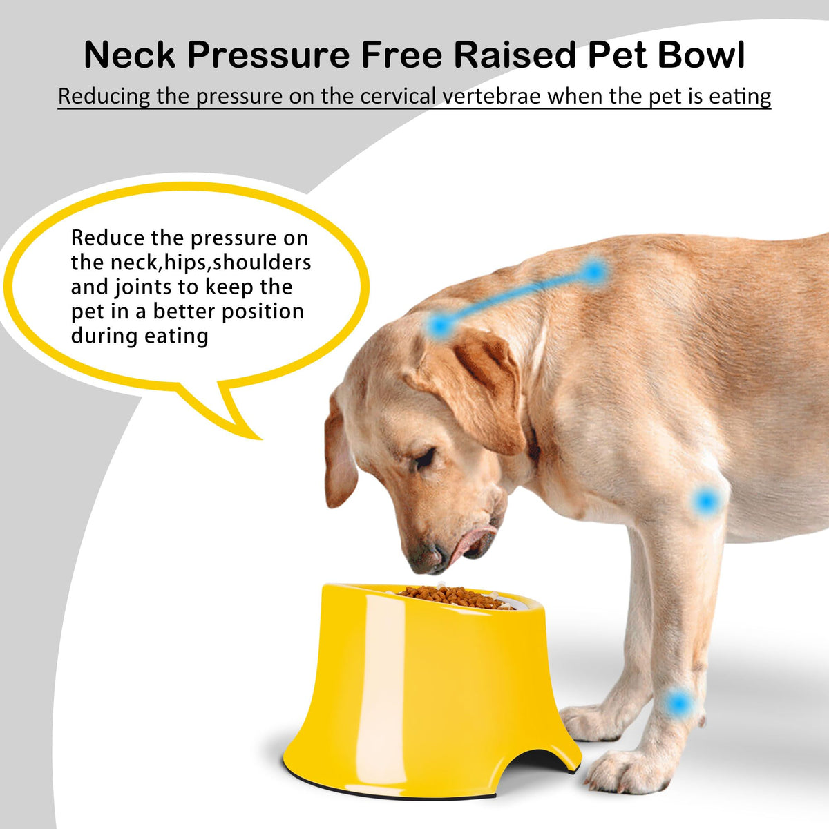 Dog Bowls Non (S/1 Cup / Yellow)