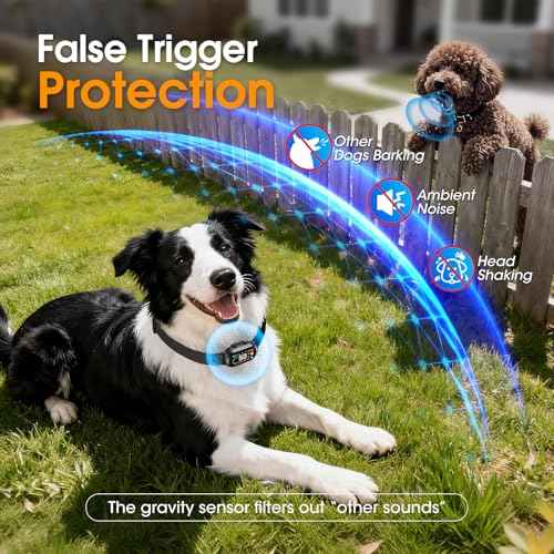 Smart Dog Bark Collar for Small Medium Large Dogs 10 (Black)