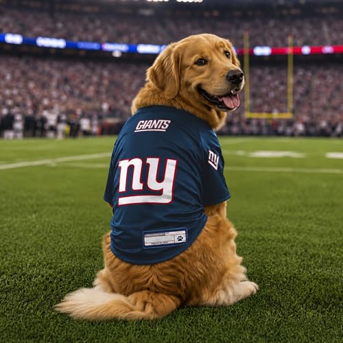 NFL New York Giants Stretch Pet Jersey (New York Giants / X-Large)
