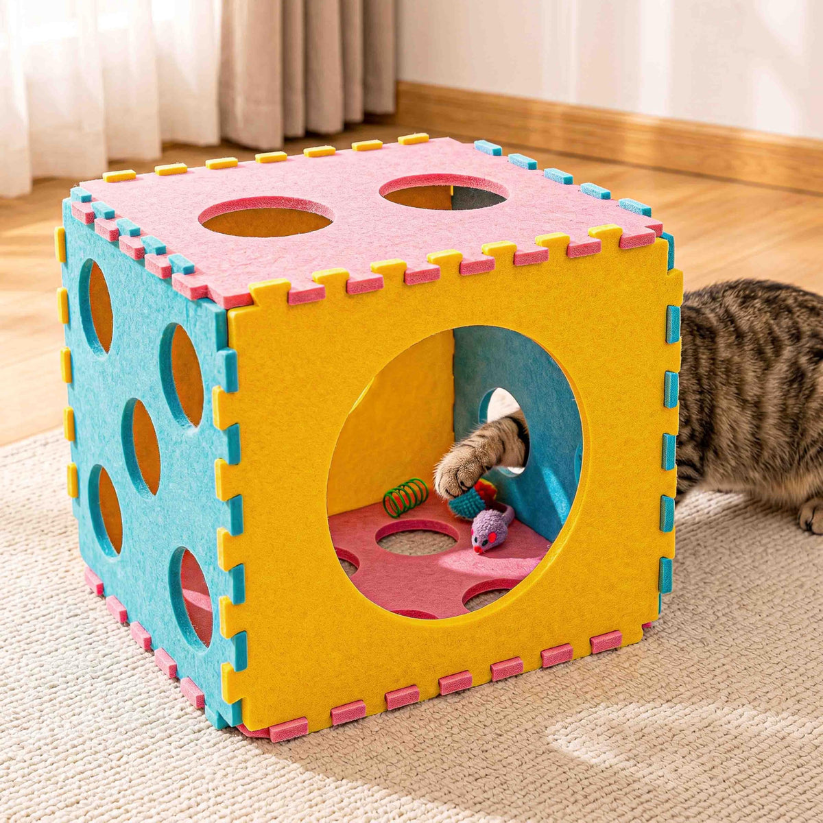 41 Pcs Interactive Cat Toys for Indoor Cats (Contemporary)