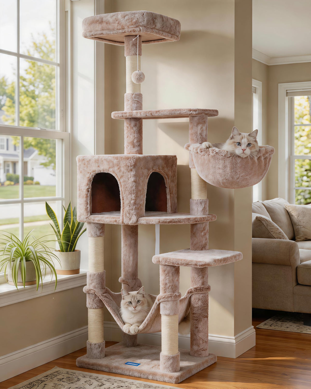 Cat Tree Multi (Muchroom / 60.6 Inches)