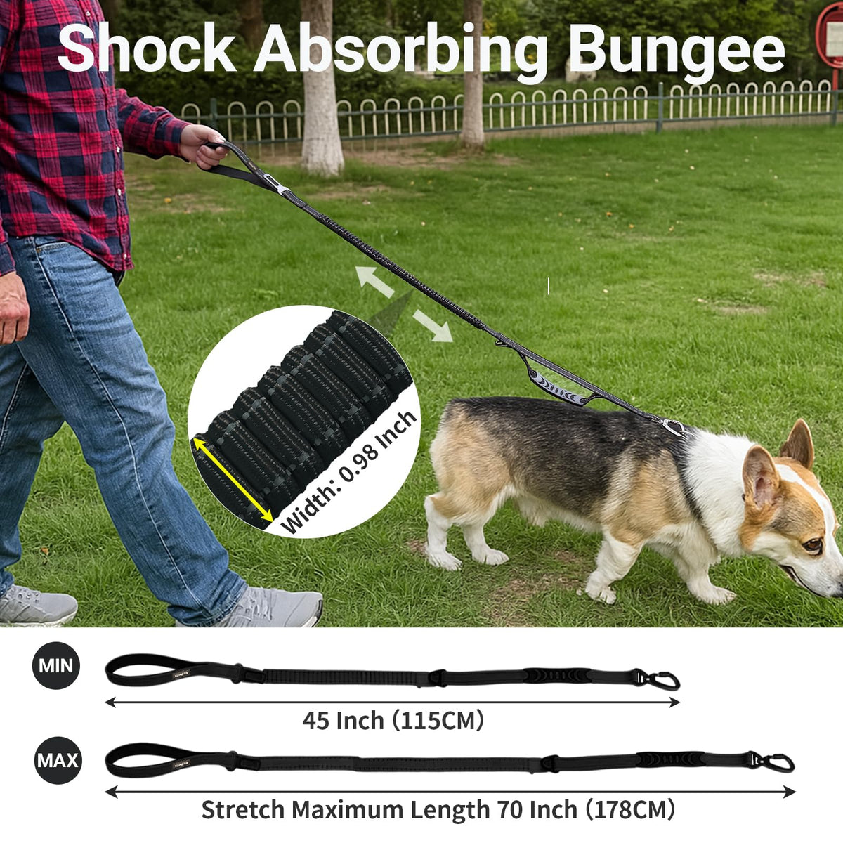 Dual Handle Bungee No (Black)