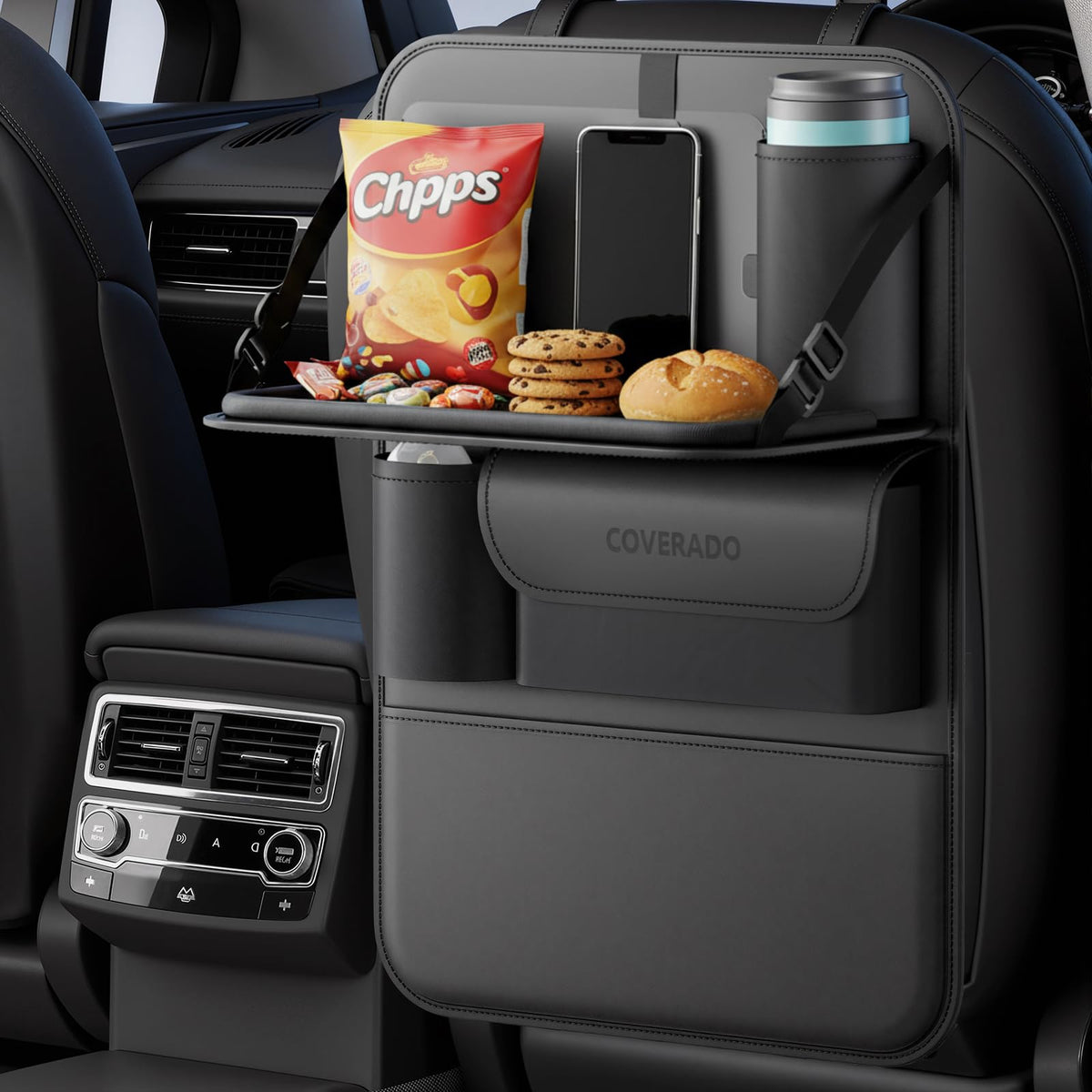 Car Backseat Organizer with Tablet Tray (1 Pack)