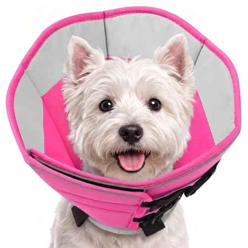 Dog Cones for Medium Dogs (PinkGrey / Medium)