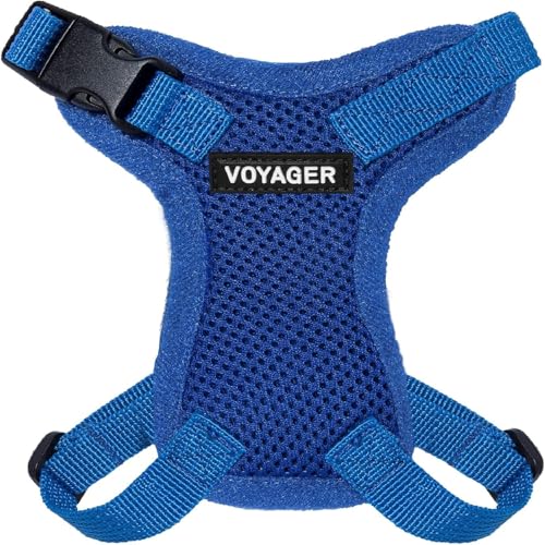 Voyager Step in Lock Cat Harness & Leash Set (Royal Blue / XXS (Chest: 11.5 - 14"))