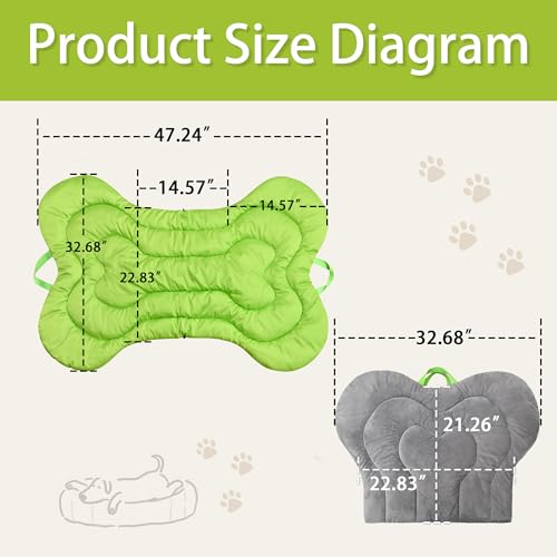 Outdoor Dog Bed for Car Travel Dog Bed Mat