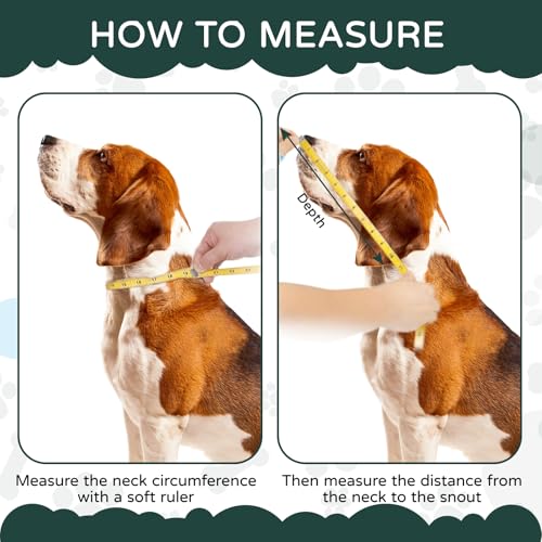 Soft Dog Cone Collar for Large Dogs (Black / XL)
