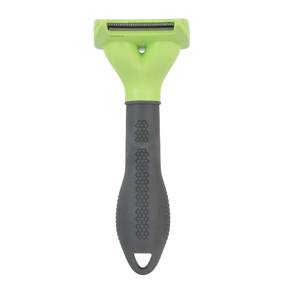 Small Dog Undercoat deShedding Tool for Short Hair (short hair - new model / Small)