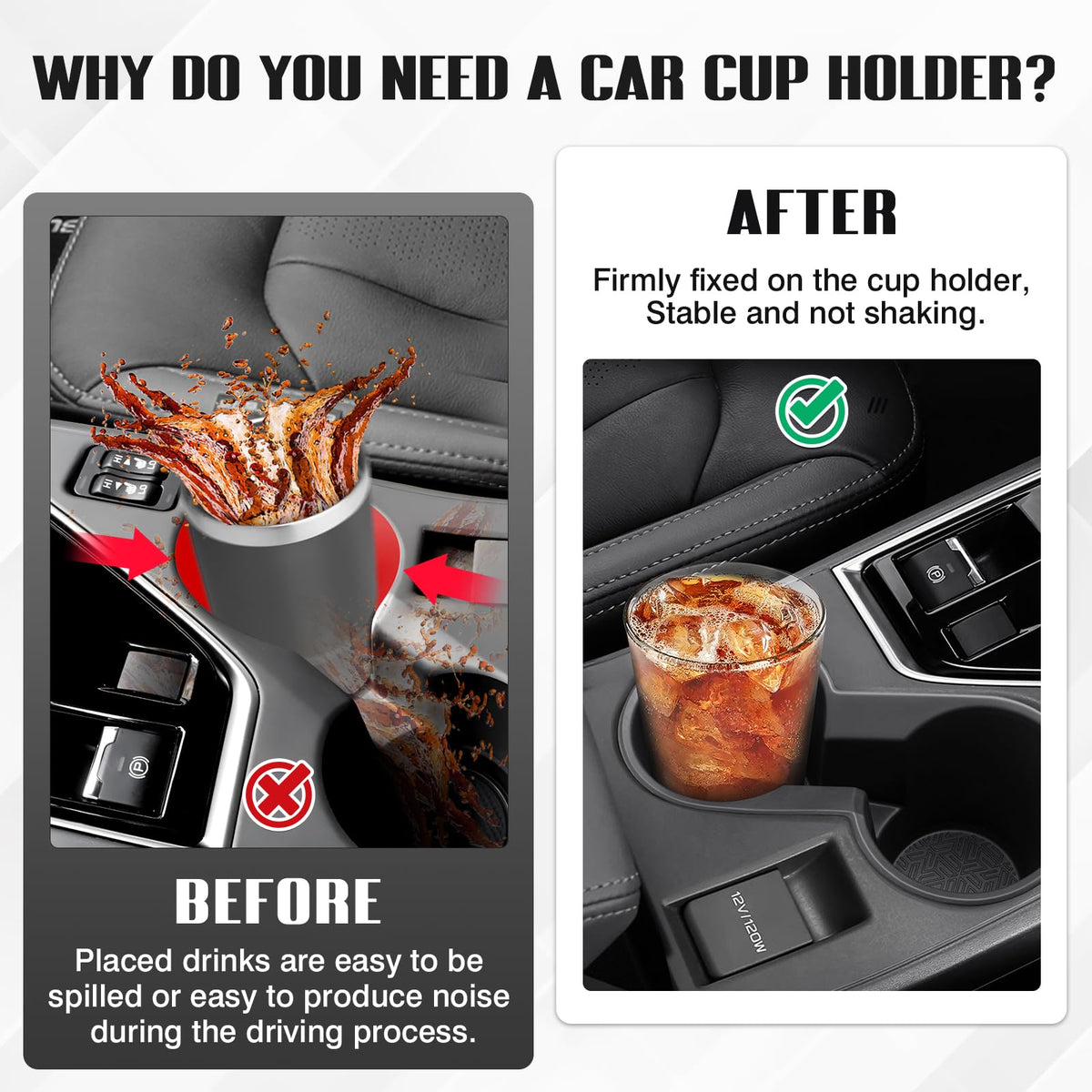 Car Cup Holder for Subaru Crosstrek 2024 (Subaru Crosstrek 2024+)