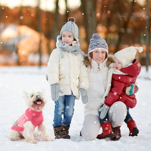 Soft & Warm Dog Sweater (Large / #1 Pink)