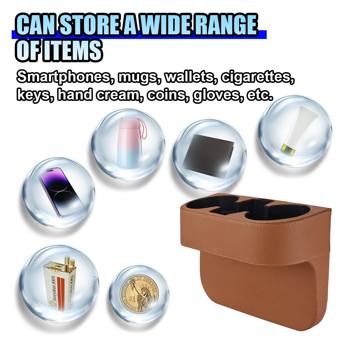 Car Cup Holder (Brown)