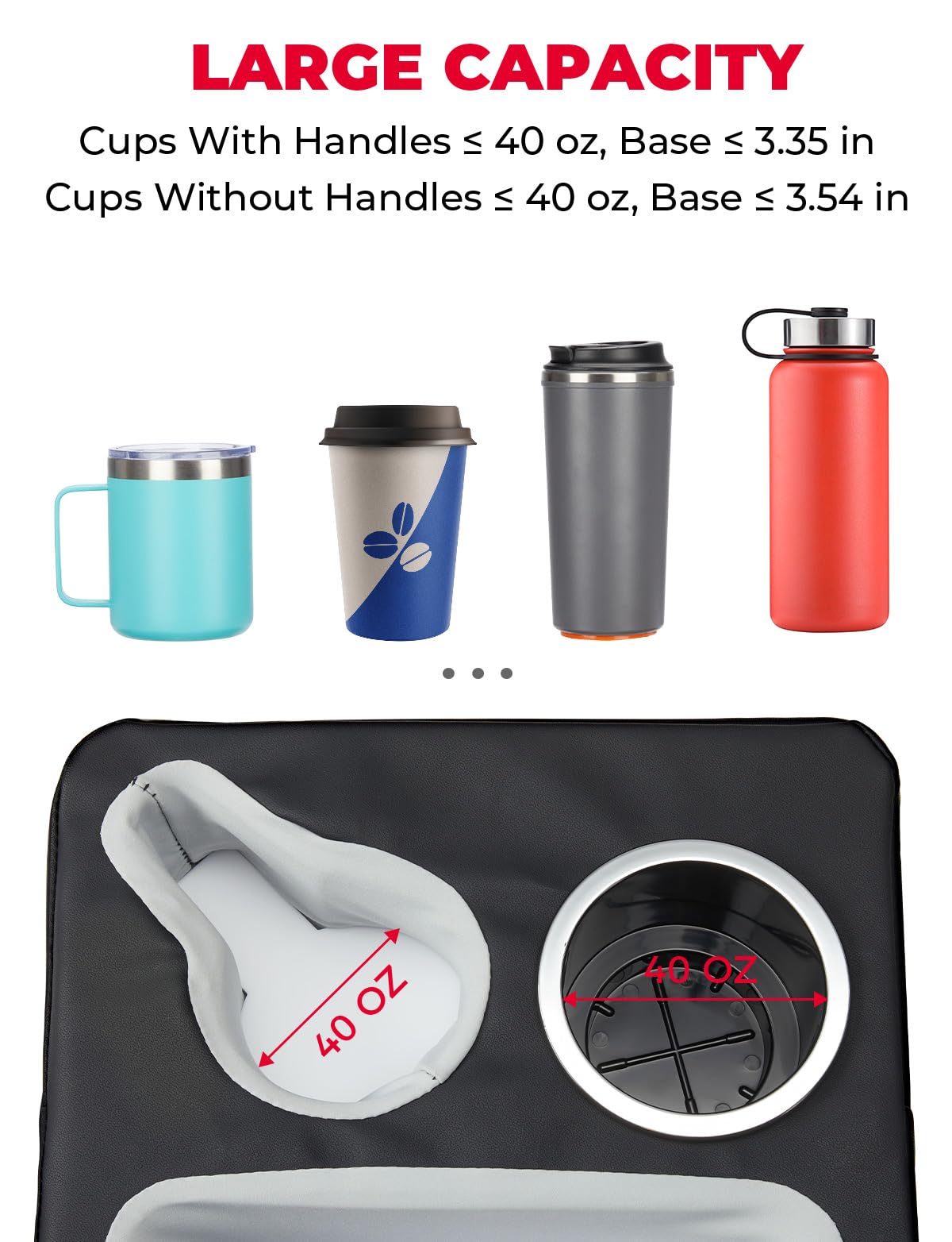 Car Cup Holder (Black)
