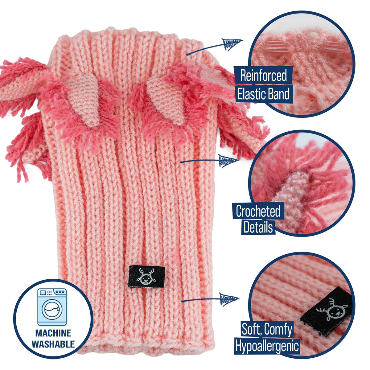 Axolotl Dog Costume (Axolotl / Medium)