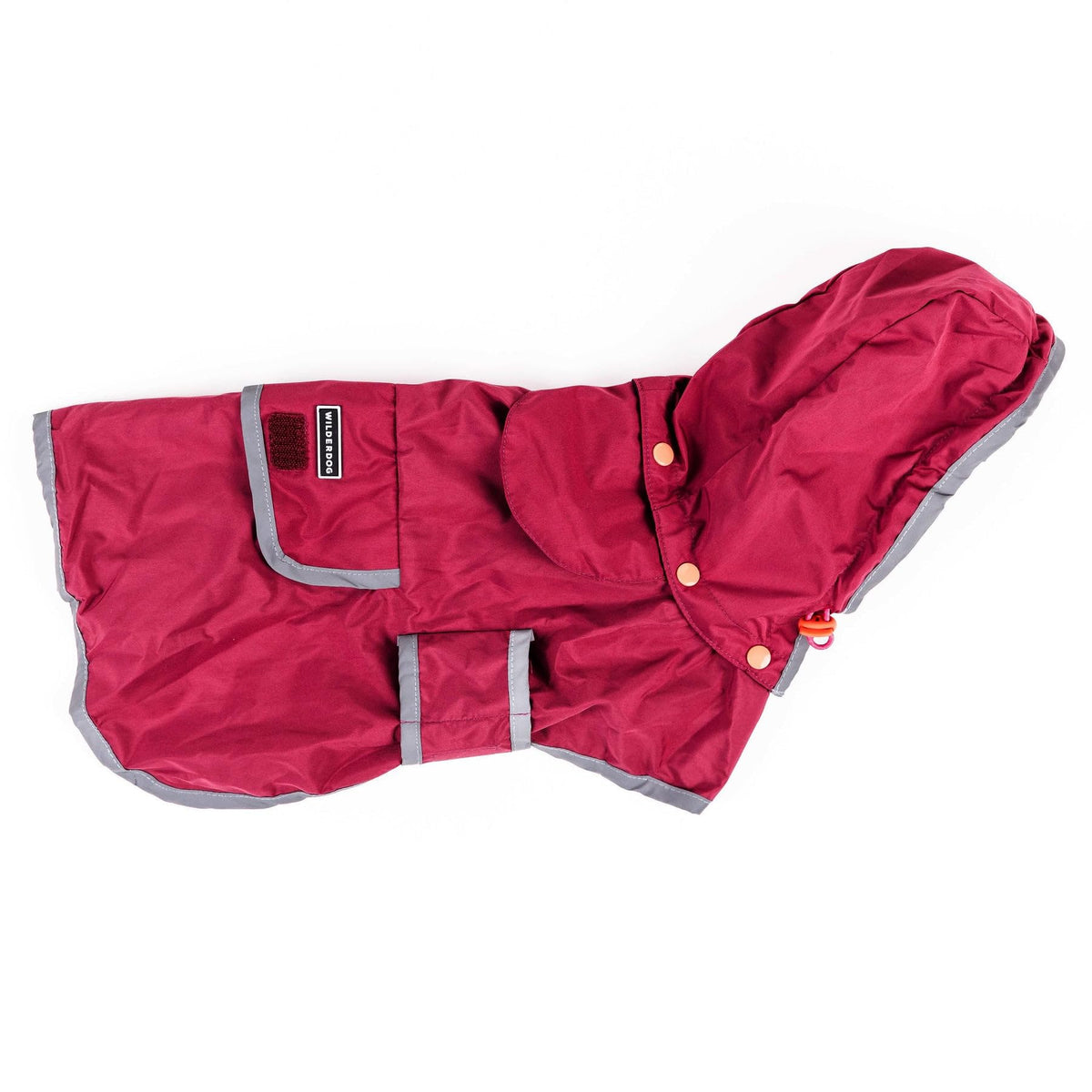 Dog Jacket Waterproof Raincoat with Breathable Interior (Large / Huckleberry)