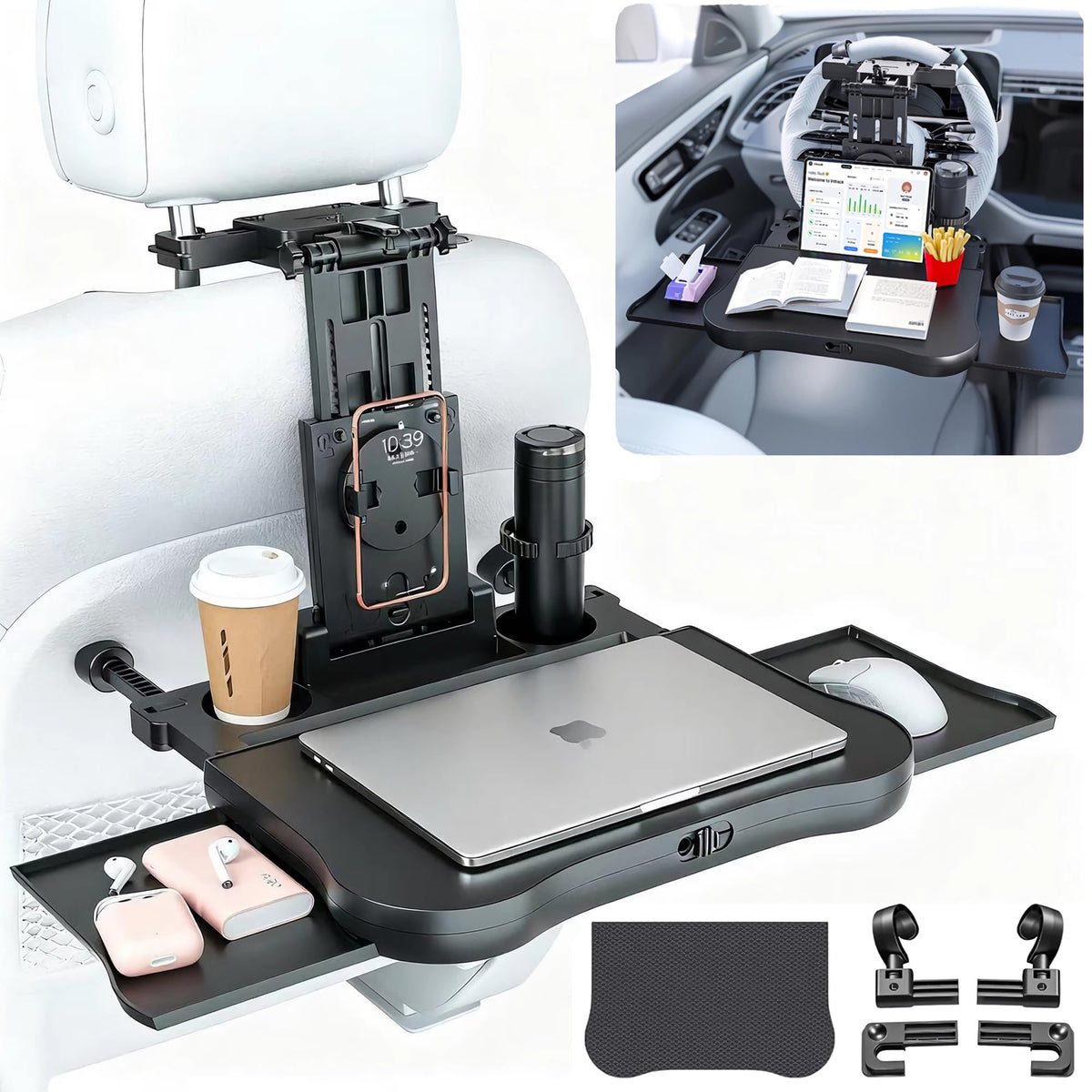 Large Foldable Backseat Tray Table (Backseat Tray)