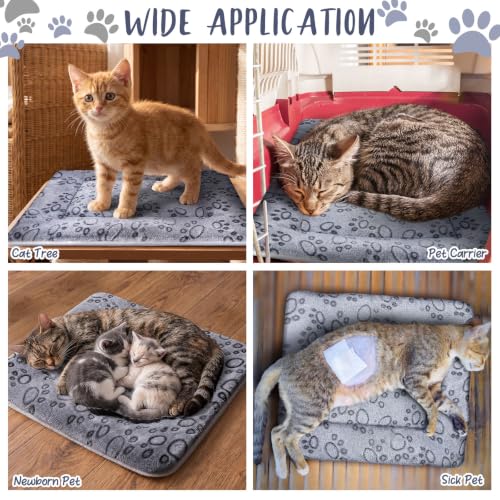 2 Pack Self Warming Cat Mat (Grey / 17'' X 17'')
