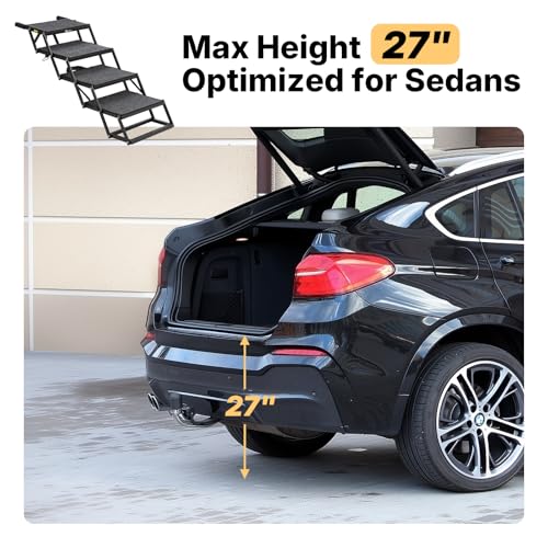 Foldable Dog Steps for Car SUV (Standard 17"W)