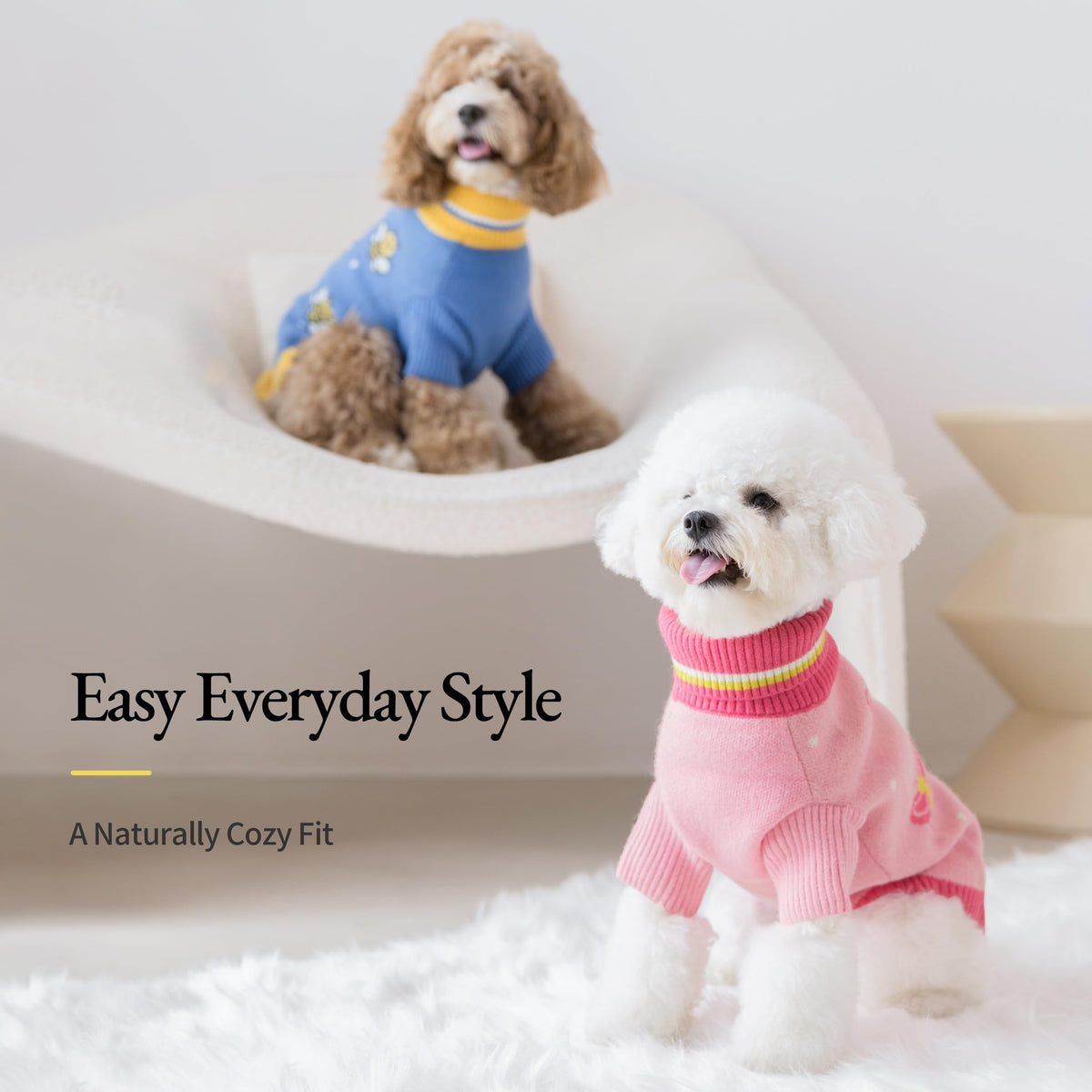 Funny Ladybug Dog Ugly Sweater (Large / Ladybug)