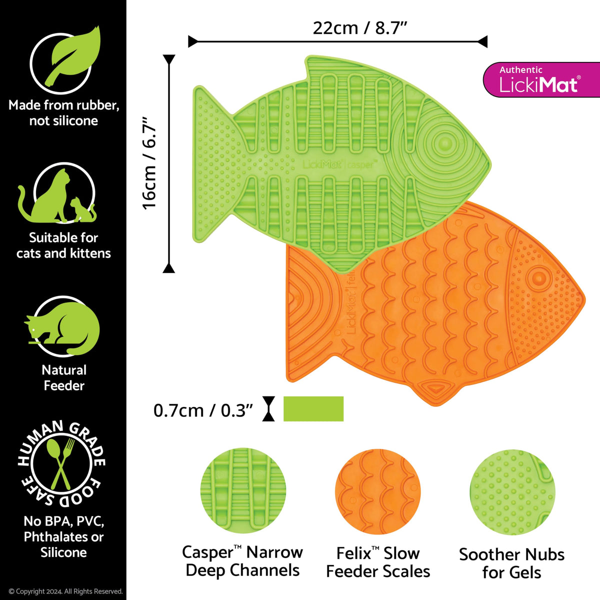 Casper & Felix (Green & Orange)