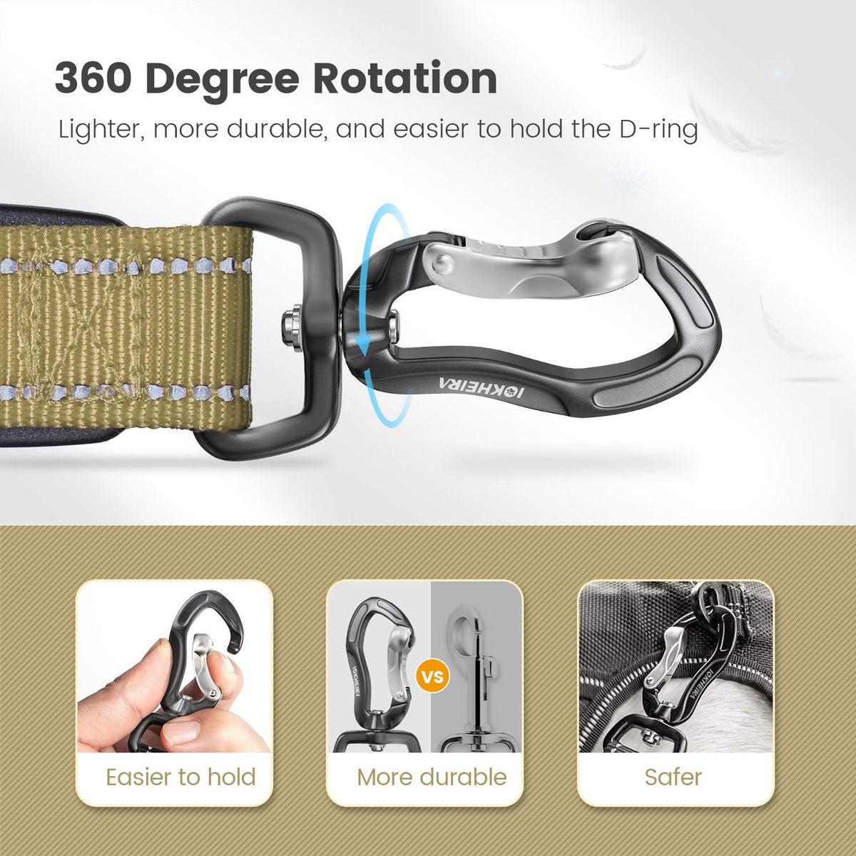 Multifunctional Dog Leash (Brown)