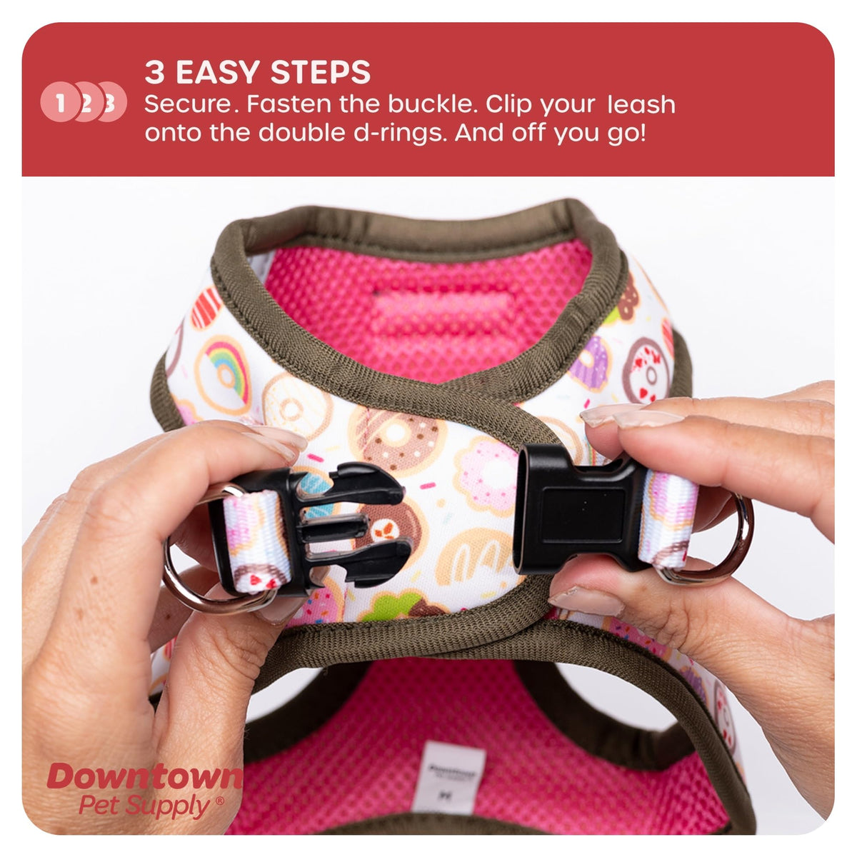 Step in Dog Harness (X-Large / Donut)