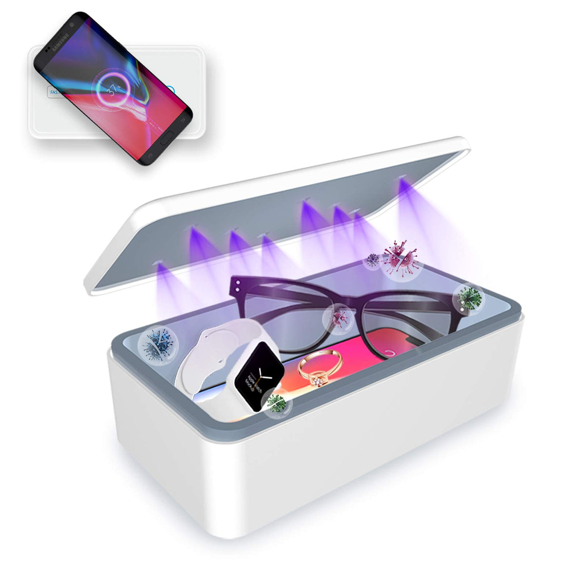 UV light Sanitizer Box (White)