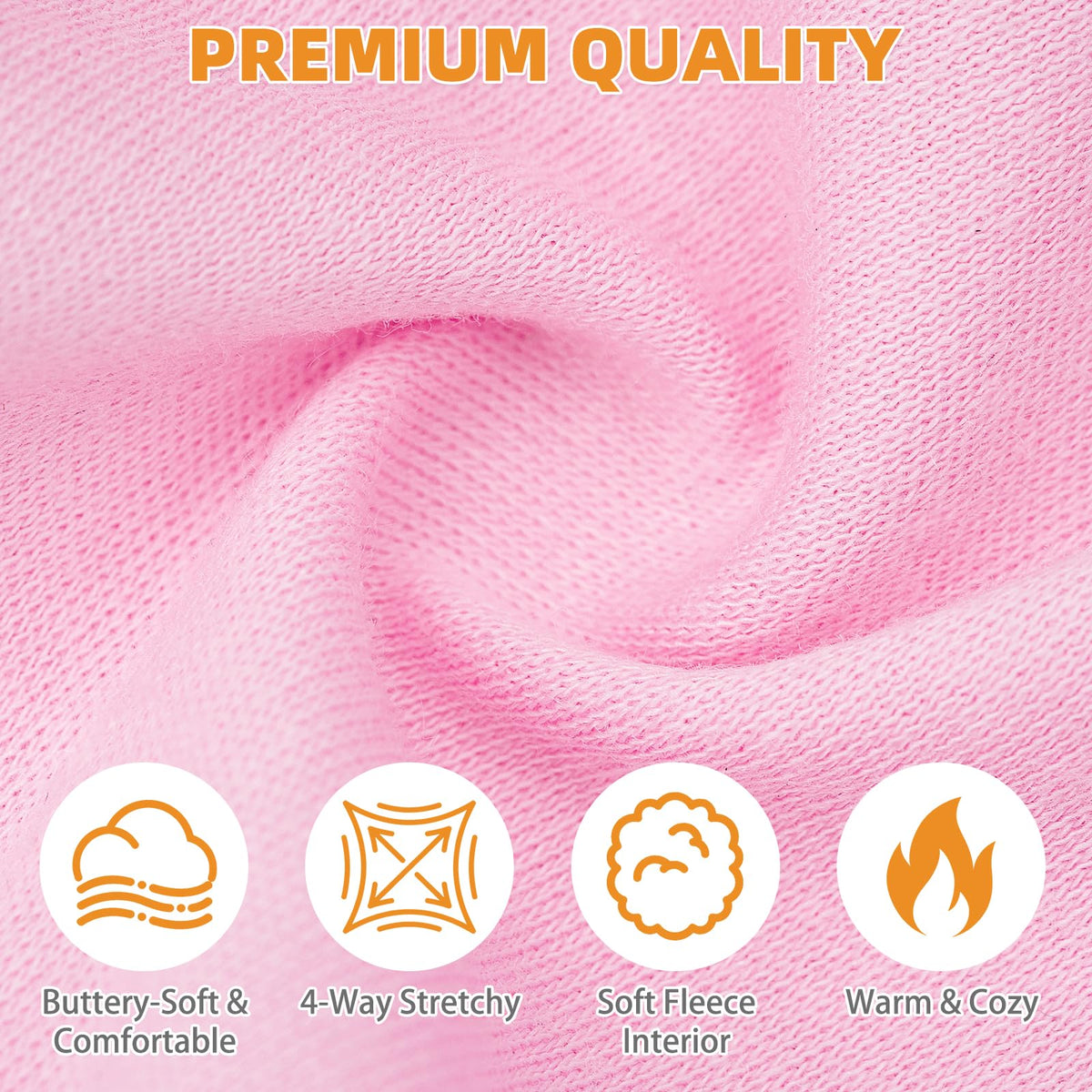 Dog Hoodie for Large Medium Small Dogs (Pink / X-Large)